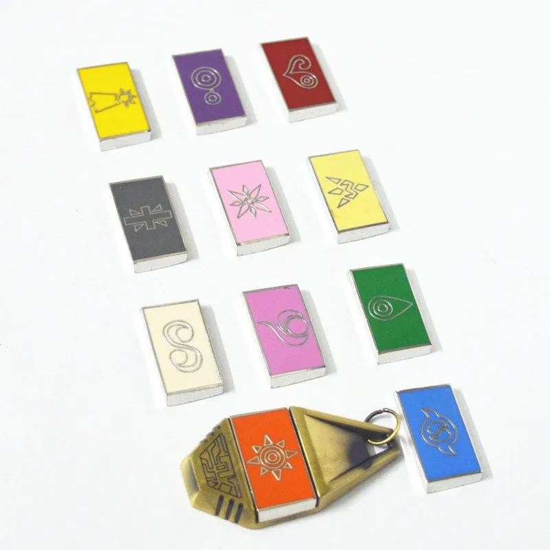 Набор из 11 предметов набор ожерелья и кулона в стиле аниме дигимон Цифровой