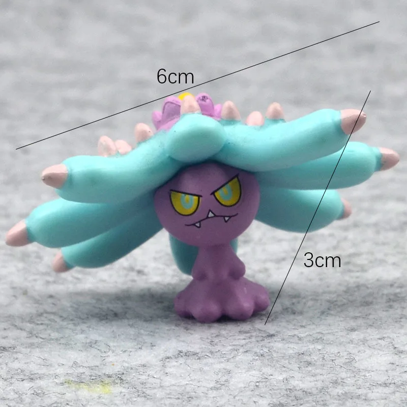 Pokemon Figure Collections модель игрушки Bulbasaur Meowth Psyduck Treecko subbull Aipom Jangmo-o Cosmog Marshadow Rockruff Munchlax |