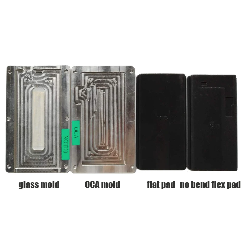 mold without base Изогнутый экран Плесень Набор край lcd стекло выравнивание ОСА Ламинирование Плесень Для samsung Note8 S10 S8 S8+ S9 S9+ ремонт мобильного телефона Fix - Цвет: mold without base