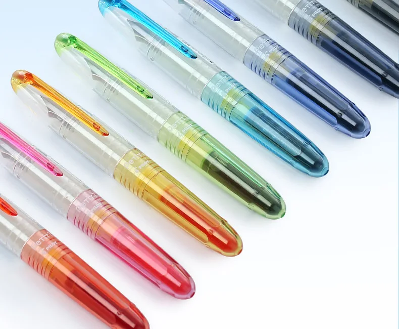 

Fountain penJapanese Baile / pilot small / transparent mini pen / spn-20f pen 8 colors for primary school students