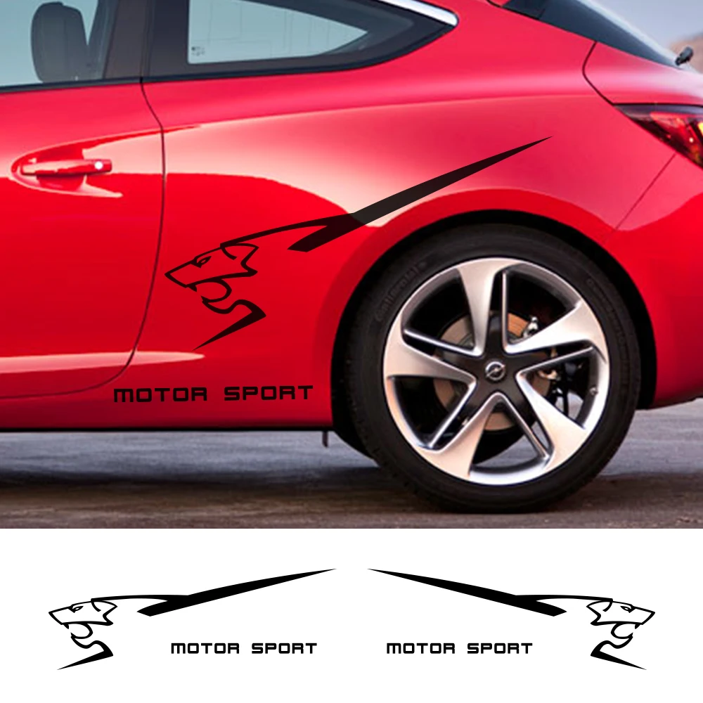 Наклейка на крыло автомобиля для Peugeot 107 108 2008 308 5008 206 207 RCZ 2 шт.|Наклейки автомобиль|