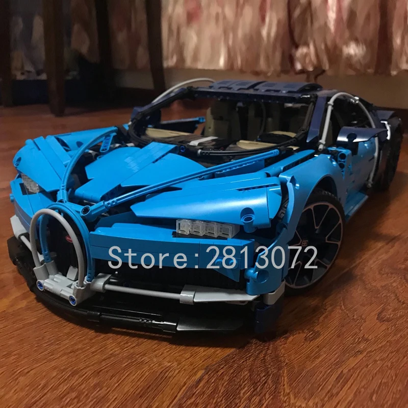 20086 Supercar Bugattis синий \ красный \ черный Technic 42083 3625 шт Chiron модель автомобиля строительные блоки кирпичи игрушки