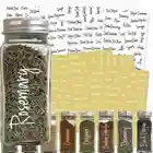 274 наклейки для хранения специй, трав, банок, этикетки, наклейки, наклейки, кладовые этикетки, наклейки, домашний кухонный инструмент