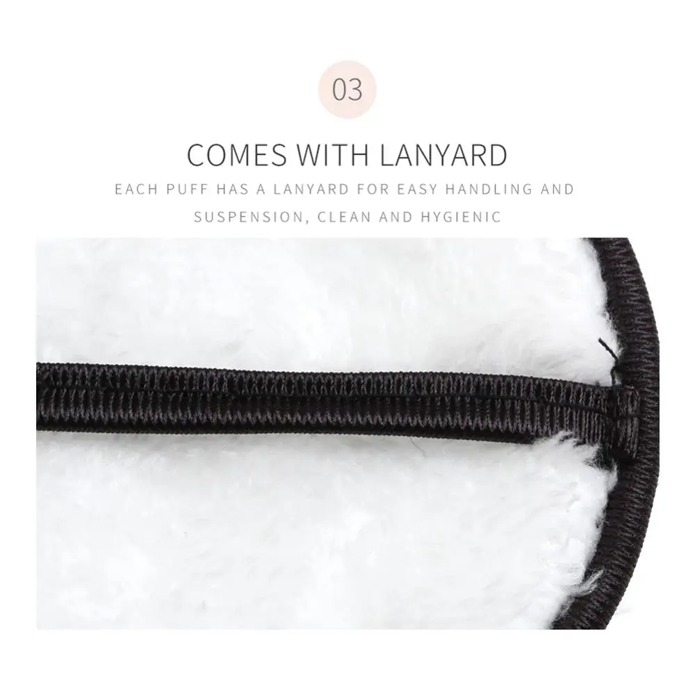 2 шт макияж спонж для снятия красоты круглый пудра лица чистый мягкий хлопковый