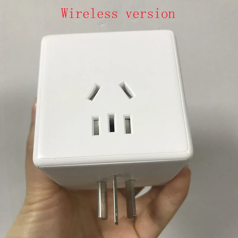 wireless version Xiaomi Mijia cube защита конвертера дизайн полосы 3USB разъем PD быстрое зарядное устройство plug-In power электрическая буксировочная доска - Цвет: wireless version