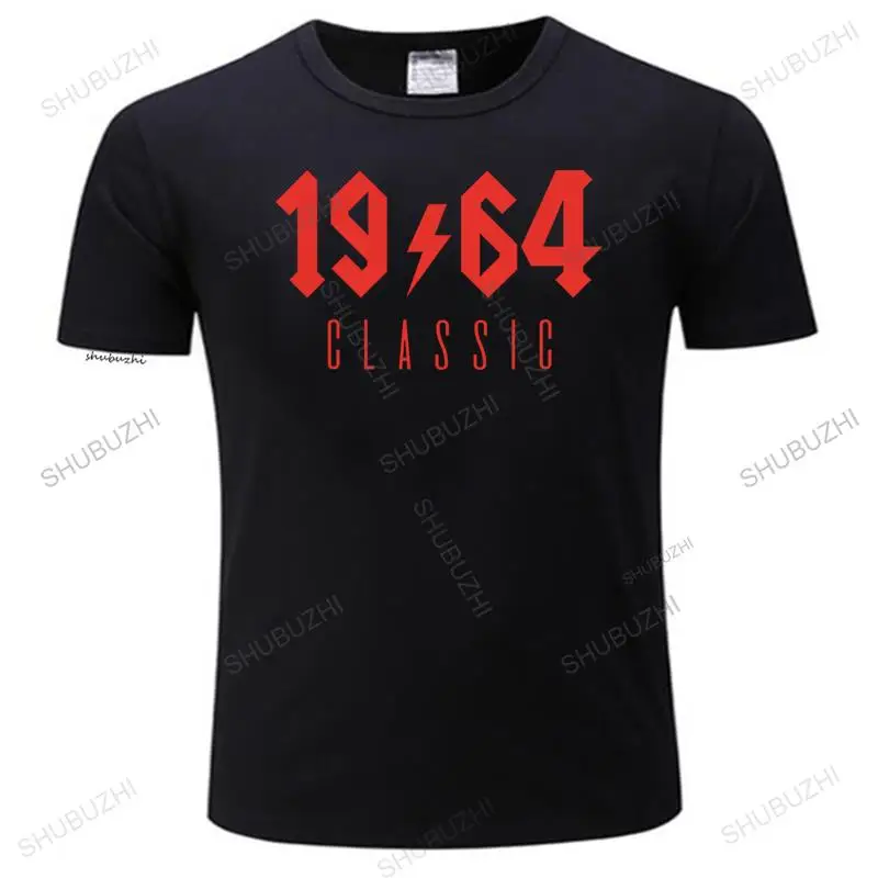 

Mans Born IN 1964 T Shirt Men Cotton O-neck Short Sleeve Classic Age T-shirt Birthday Gift Tshirt Tops Tee fashion tee-shirt
