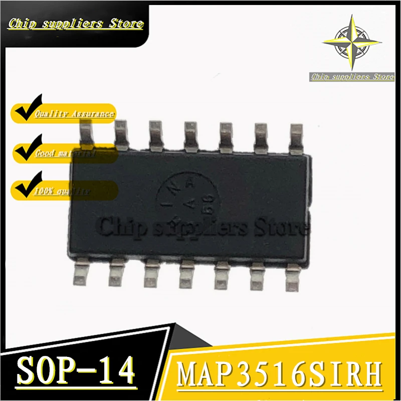 10 шт.-100 шт. // MAP3516SIRH SOP-14 MAP3516S SOP14 чип питания Nwe тонкие материалы 100% качество |
