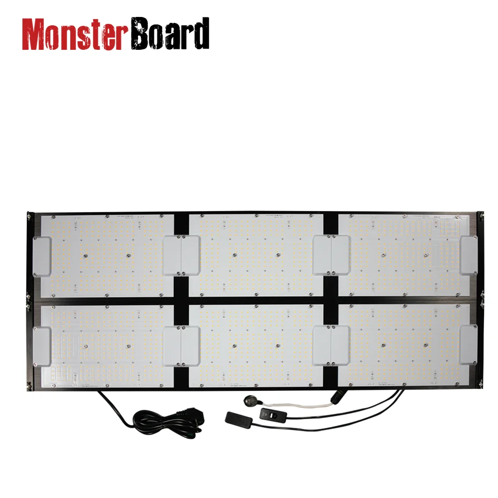 

UV Led Grow Light 600W Monster Board lm301h lm301b Full Spectrum MW Driver Deep Red 660nm From Geeklight