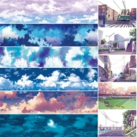 sky washi tape cloud washi tape for scrapbooking decoration journal book stickers