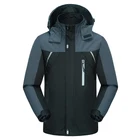 Уличная мужская толстовка с капюшоном, водонепроницаемая ветрозащитная куртка, пальто для пешего туризма, Осенний Лыжный спорт для улицы, горные лыжи, мужская верхняя одежда