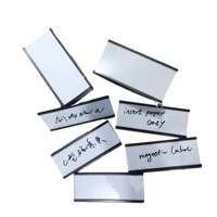 105 cmc channel magnetic label holders with paper inserts and clear plastic protectors metal surface signreplacement strips