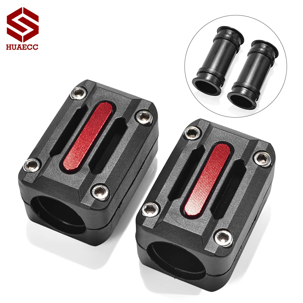 

For Honda Africa Twin CRF1000L NC700X VFR1200X Crosstourer 2PCS Engine Protection Guard Bumper Decor Block