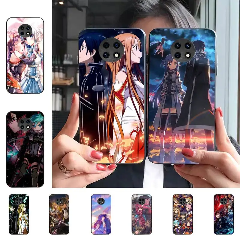 

SAO Sword Art Online Kirito Anime Phone Case For Redmi 9 5 S2 K30pro Silicone Fundas for Redmi 8 7 7A note 5 5A Capa