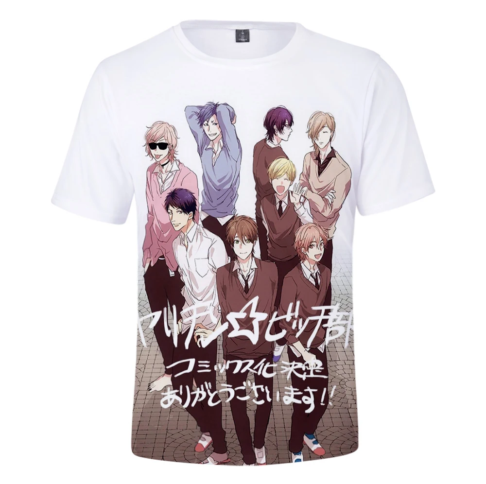 

Yarichin B Club 3D Tshirt Summer Preppy Style Clothes T-shirt Youthful Kawaii Girl Fashion Retro Innovation Kids tee