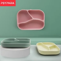 childrens dishes baby silicone bowl baby plate tableware set baby tableware set retro kids plate