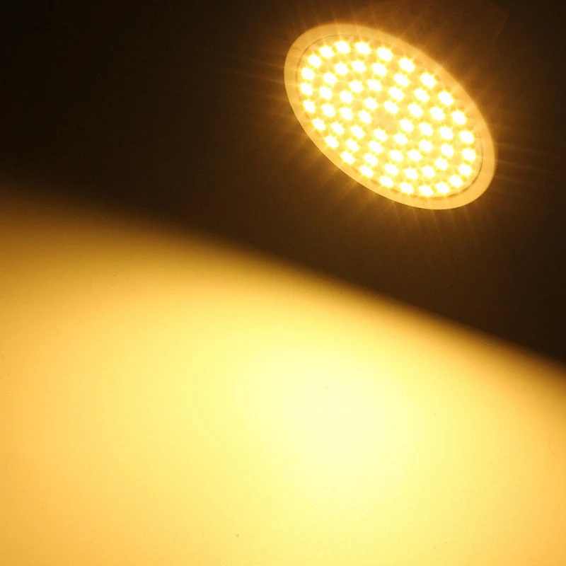 60 светодиодный светильник лампа 3 5 Вт 2835 SMD Точечный для дома 250-300Lumen Чистый теплый