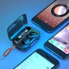 Светодиодный Bluetooth Беспроводной наушники с микрофоном наушники-вкладыши TWS с сенсорным Управление Спортивная гарнитура игровой oordopjes draadloos для huaw