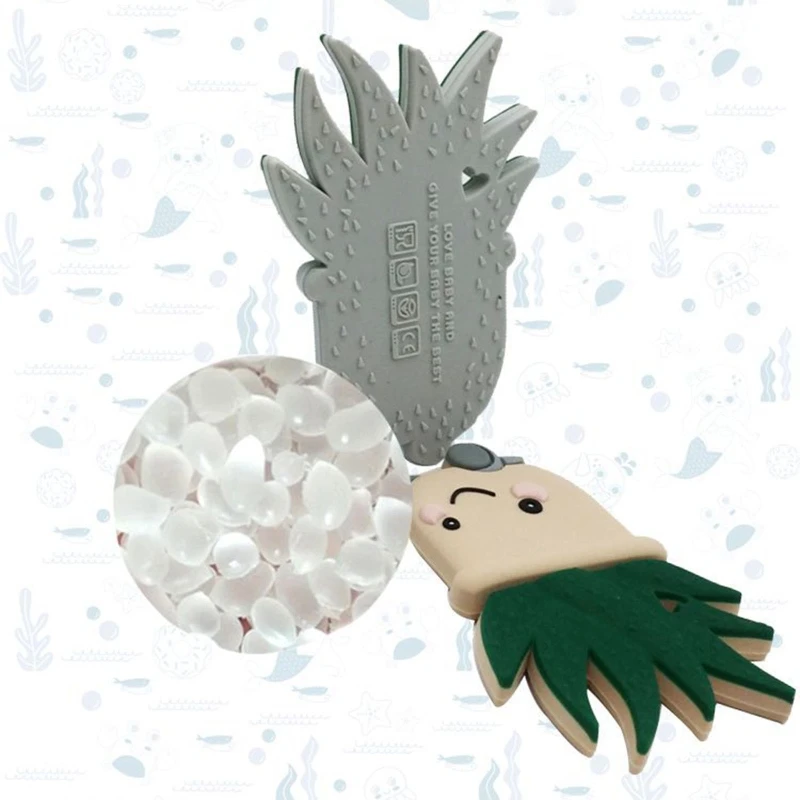 

Cartoon Cactus Silicone Teether BPA Free Food Grade Newborn Infants Toddler Teething Toy Baby Soother Molar Beads