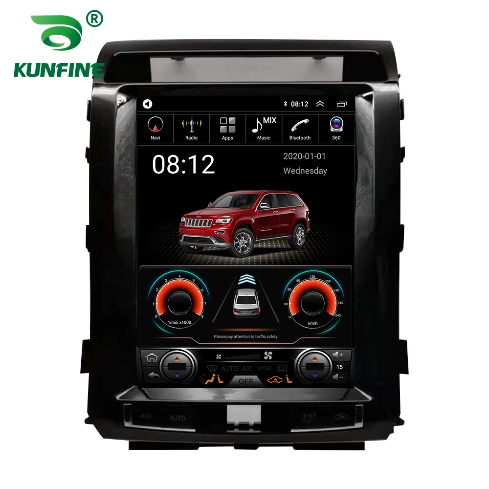 Tesla экран Octa Core 4 Гб RAM 64GM ROM Android 10 0 автомобильный DVD GPS плеер Deckless Car Stereo для Toyota Land