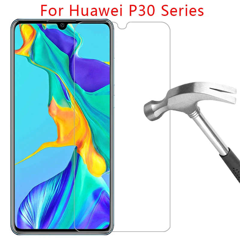 Чехол для huawei p30 lite защитная пленка из закаленного стекла экрана huwei p 30 p30lite легкая