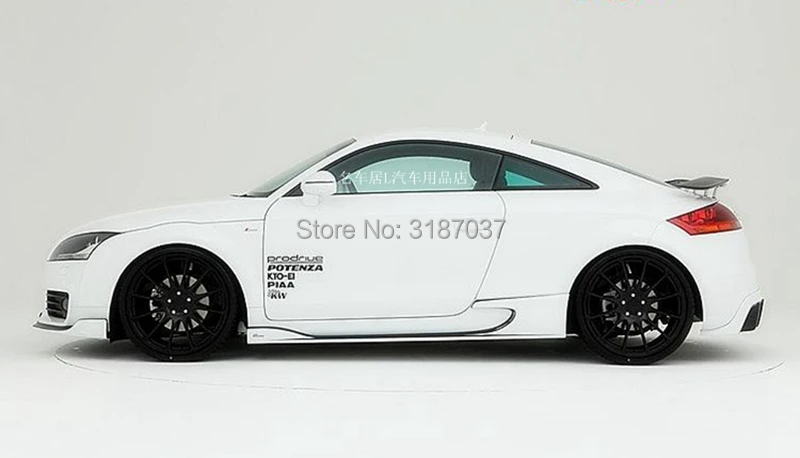 Спойлер для Audi TT TTS TTRS 2 двери sedan GT спортивный из углеродного волокна Задняя