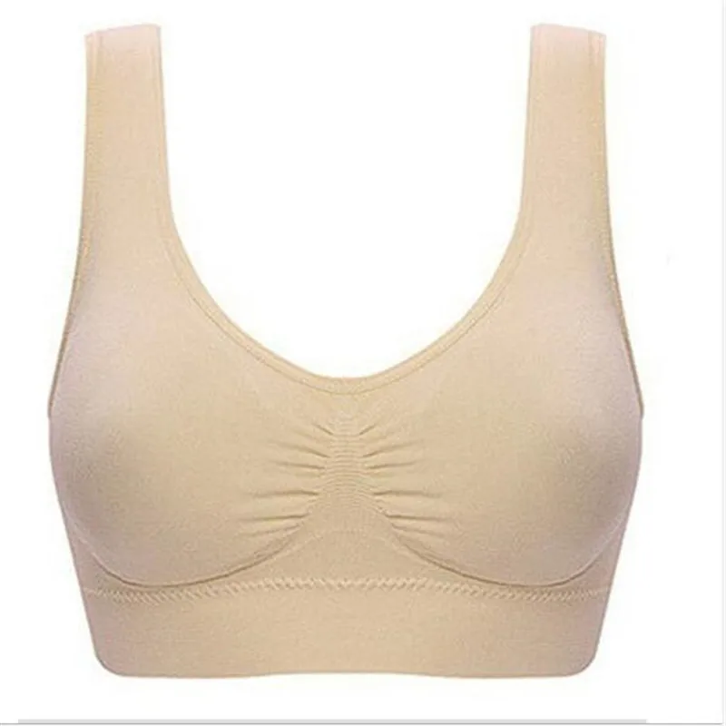 

Sexy Seamless Bra Bras For Women No Pad Plus Pize Push Up Bralette Brassiere Bra Vest Wireless Active Bra