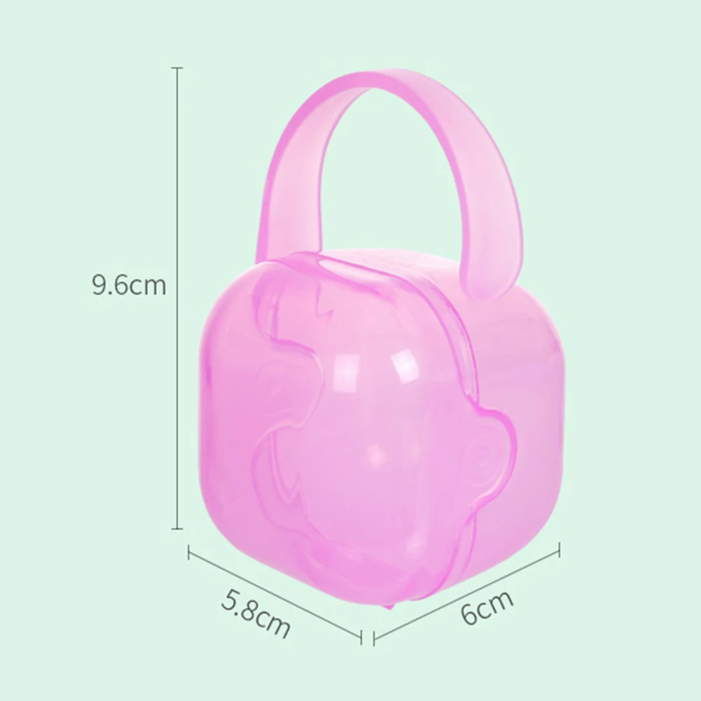 

Portable Baby Pacifier Fingertip Toothbrush Container Holder Storage Box Baby care accessories pacifier case dropshipping
