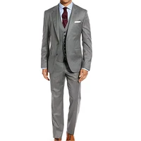 2020 grey mens suits for wedding custome made suits formal blazer party suit business suit three pieces suitjacketpantsvest