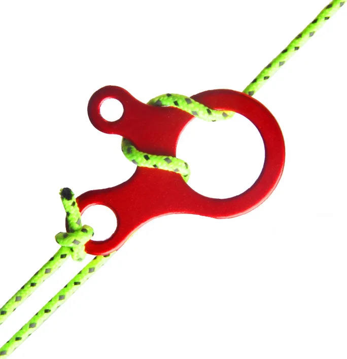 1PCS Quick Knot Tent Wind Rope Buckles Antislip Tightening Camping Cord Buckle Supplies Accessories | Спорт и развлечения