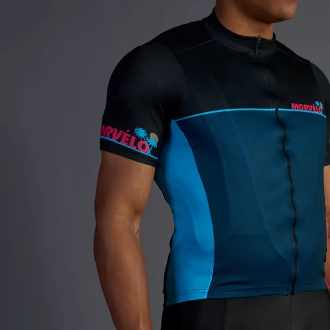 Летние Для Мужчин's ProTeam Велоспорт Джерси MTB короткий рукав Ropa Ciclismo для верховой