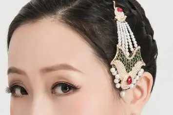 headwear Индийские пакистанские аксессуары для танцев, женские серьги для танцев, головной убор - Цвет: headwear