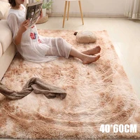 simple nordic carpet long plush soft carpet rug for bedroom living room nw
