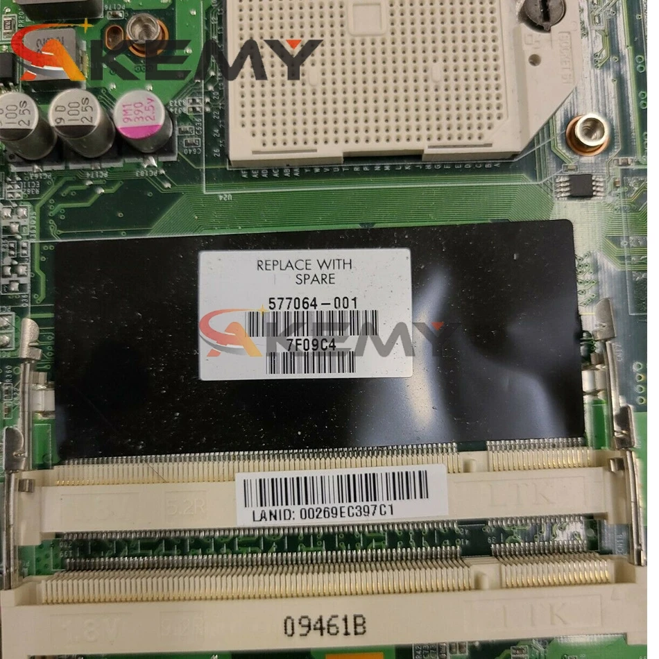 

577065-001 for Compaq Presario CQ61 G61 NOTEBOOK G61 CQ61 Laptop Motherboard DA0OP8MB6D1 CQ61Z-400 NOTEBOOK PC