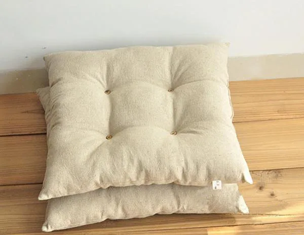 Японские мягкие напольные подушки квадратные 40 см 45 50 м татами Zaisu Legless стул