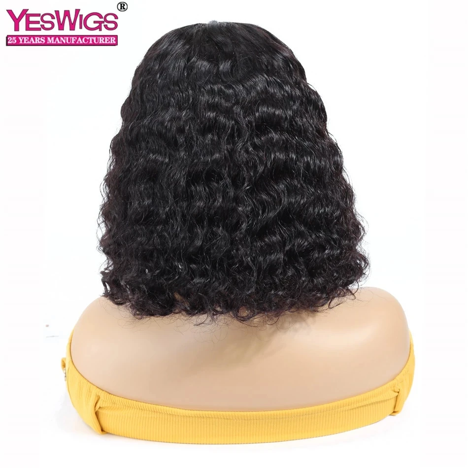 Yeswigs перуанские глубокие свободные волнистые пряди волос с закрытием 4 шнурка не