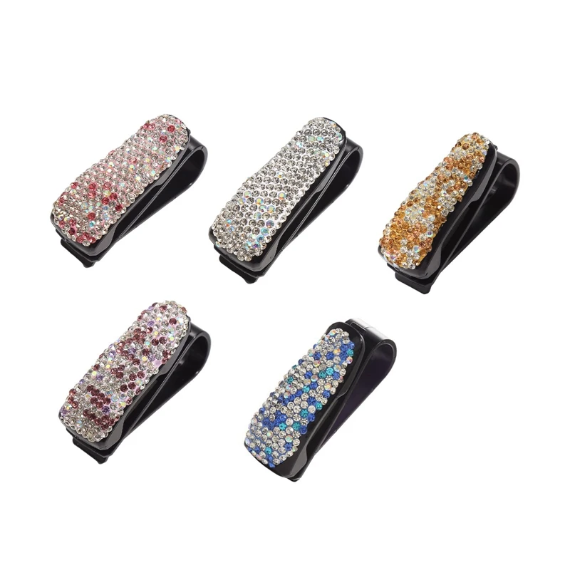 

Car Glasses Clip Multifunctional Diamond Car Glasses Clip Multifunctional Car Bill Clip Glasses Frame