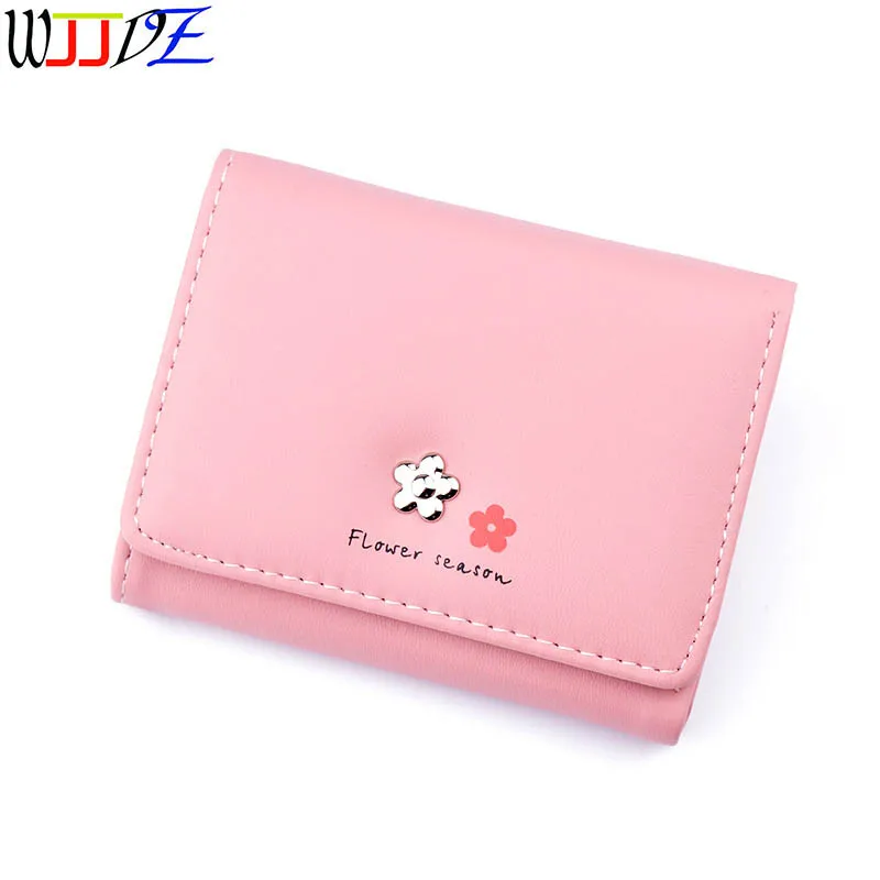 

Mini Women Wallet Lady short Wallets Color contrast Money Purses Female Coin Purse Card Holder Leather Purse Star pattern wjjdz