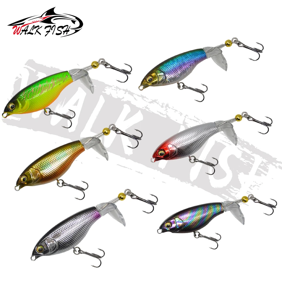 WALK FISH Whopper Plopper приманка для рыбной ловли 6 г/11 г/13 г/17 г приманки сома рыболовная