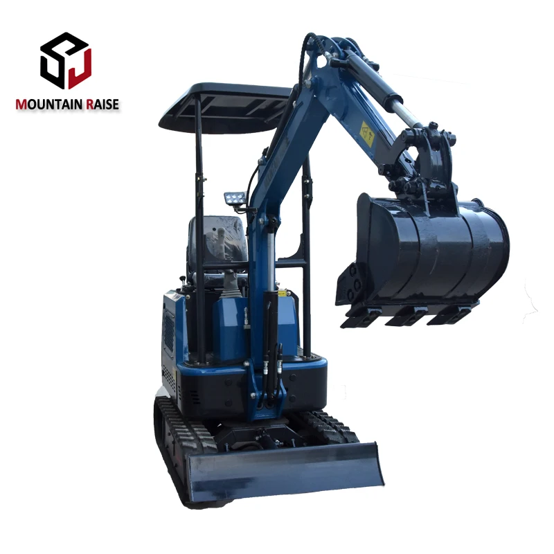 

1ton small mini excavator with hydraulic hammer
