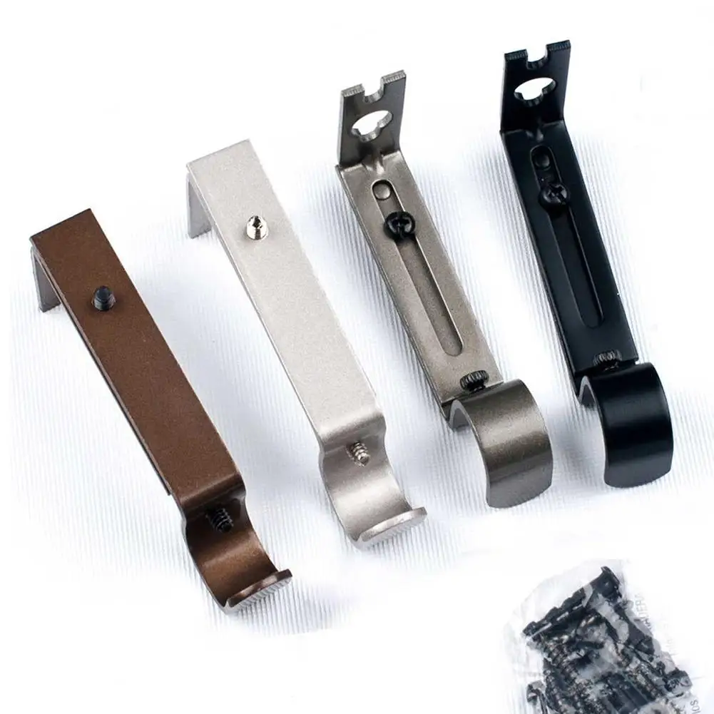 Регулируемая железная оконная штанга для занавесок держатель драпировка