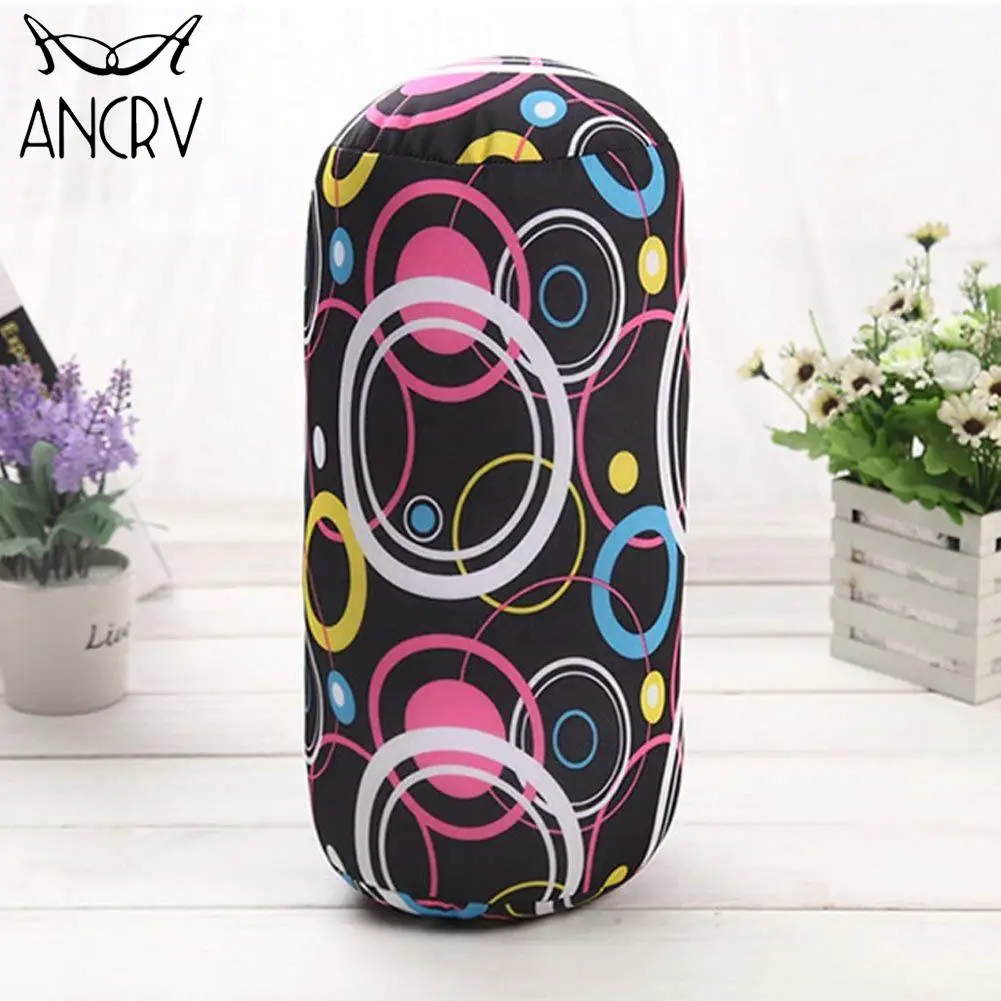 Тканевая Подушка с микробусинами для кровати съемная цилиндрическая подушка