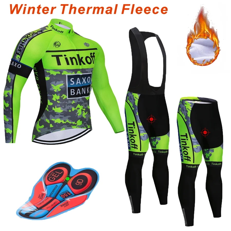 2019 новый зимний теплый флис костюм для велоспорта мужской с толстовкой и