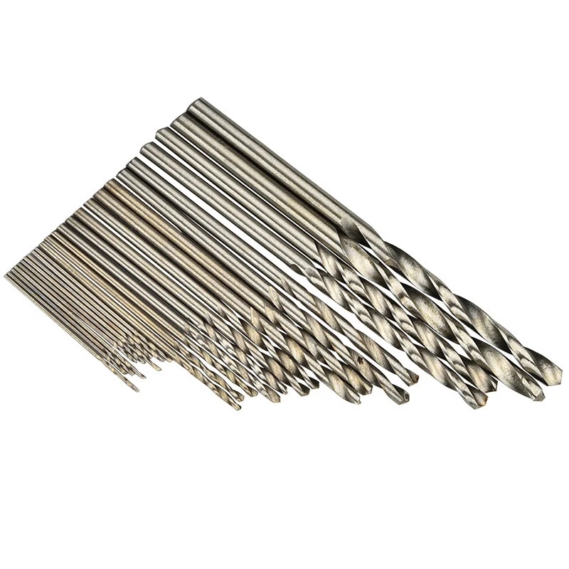 

25Pcs 0.5~3.0mm HSS Mini Straight Shank Drilling Bits For Electrical Tools Parts