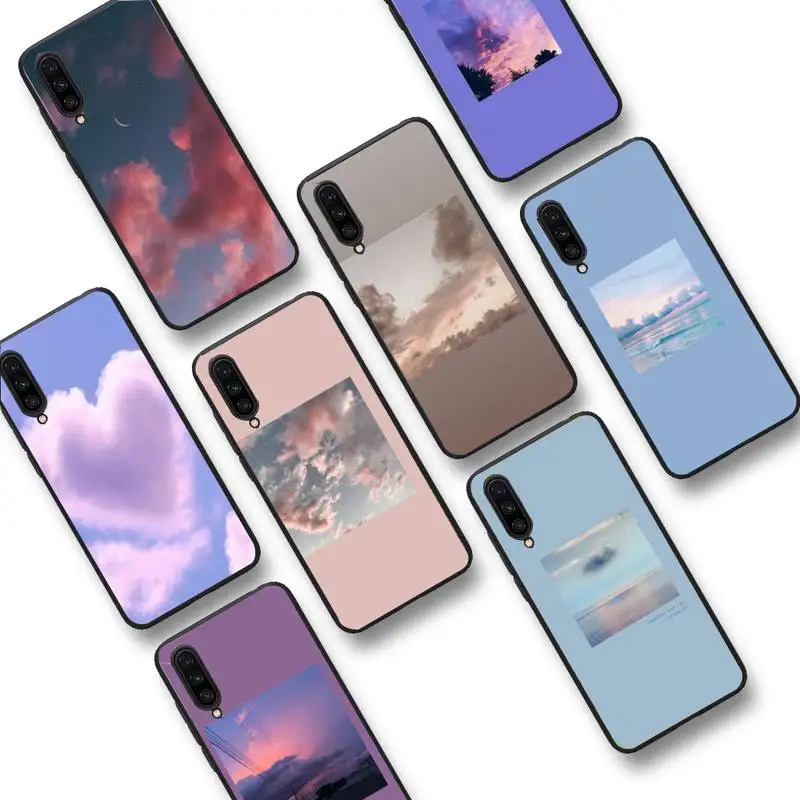 

Sweet sky pink Cloud Great art printing aesthetic Phone Case For Xiaomi mi 9 mi8 F1 9SE 10lite note10lite Mi8 for xiaomi mi 5x