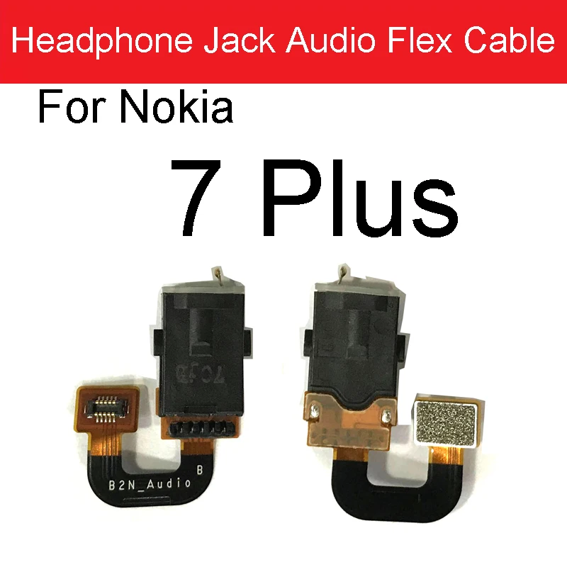 Оригинальный гибкий кабель для наушников Nokia 6 1 7 Plus 8 TA-1000 TA-1003 запасные части |