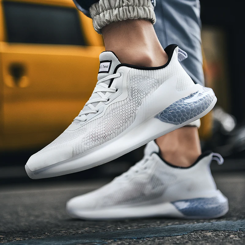 

Shoes Breathable Zapatos Transpirables Hombre Men Casual Shoes Sneakers Fashion Light Breathable 2020 Mesh For Work Comfortable