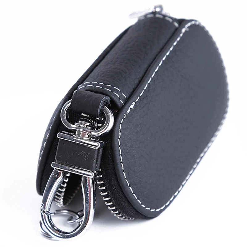 

Simple Leather Car Keys Bag Key Case Cover Holder Bag