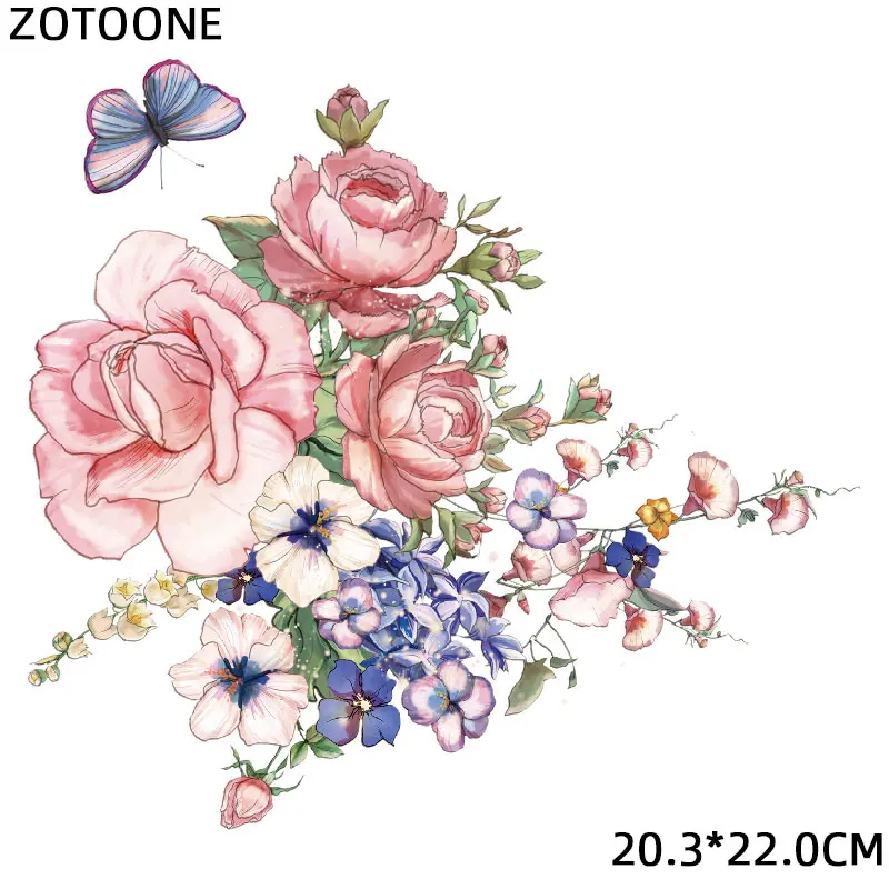 Модные утюги для девочек ZOTOONE термоклейкие наклейки глажки футболки термопатчи