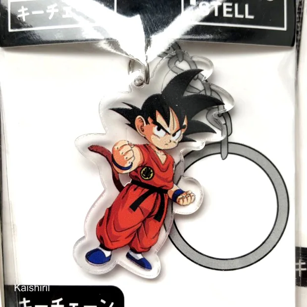 Dragon Ball Z аниме брелок мультфильм Супер Saiyan Goku брелок экшн игрушка Фигурки Коллекция Модель игрушки брелок кольцо брелок - Цвет: 4
