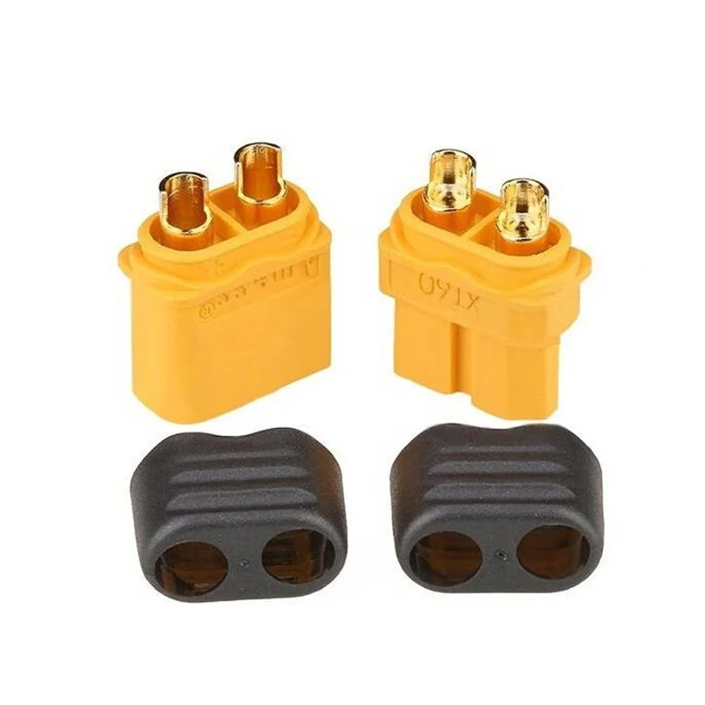 

10 x Amass XT60 + Conector De Clavija Con Cubierta 5 Macho 5 Hembra (5Pares)